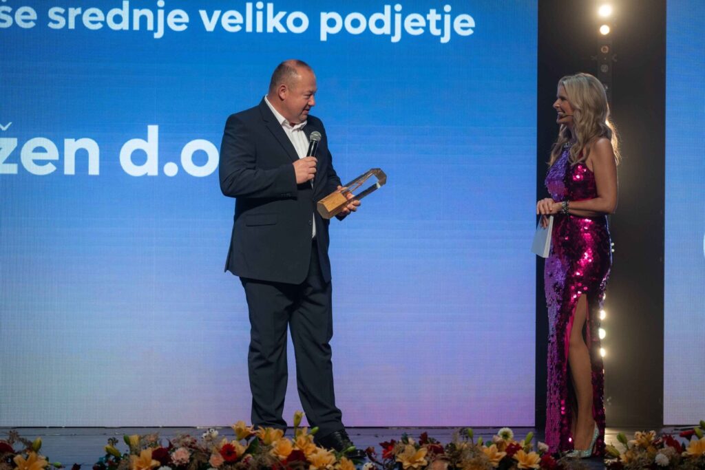 Nagrada odlicnost zagozen prejem nagrade