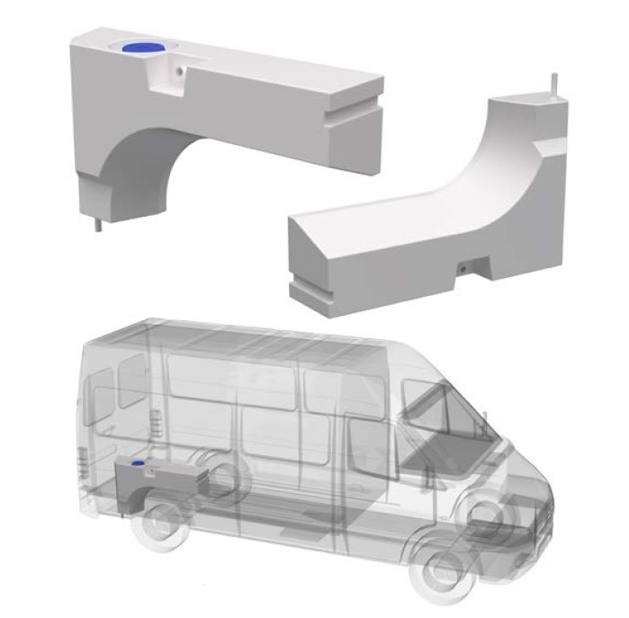 Karavan zbiralniki za pitno vodo